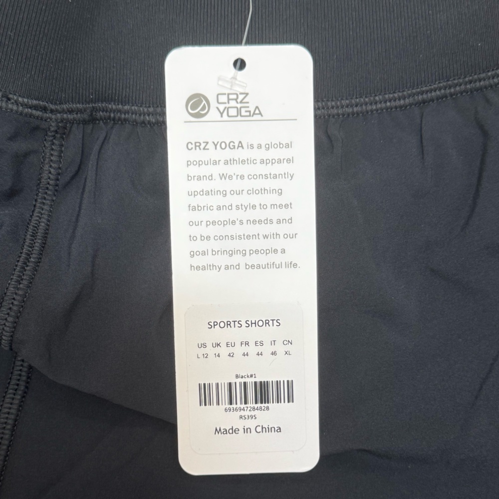 CRZ YOGA Dark Sports Shorts
